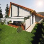 Seitliche Markise für die Terrasse